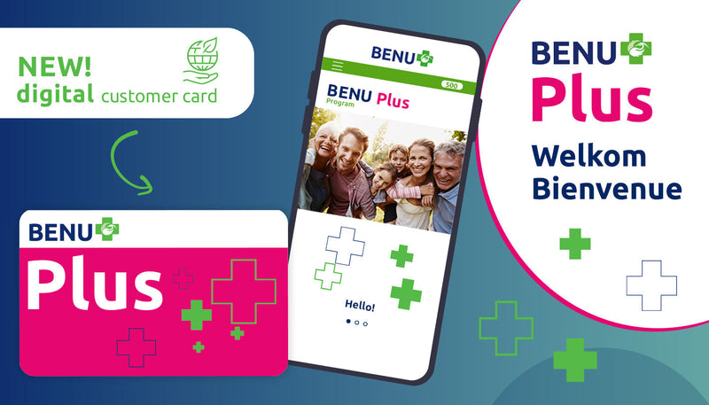 BENU Plus Klantenprogramma Programme de fidélité Loyalty