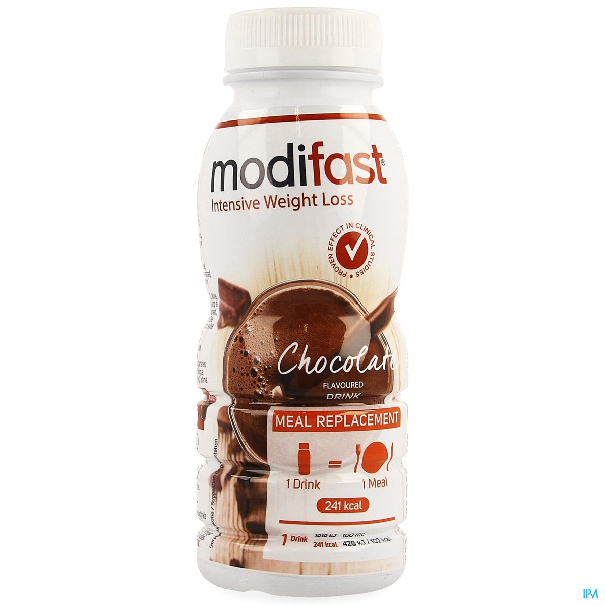Modifast Intensive Chocolate Flavoured Drink 236ml | BENU Apotheek – BENU