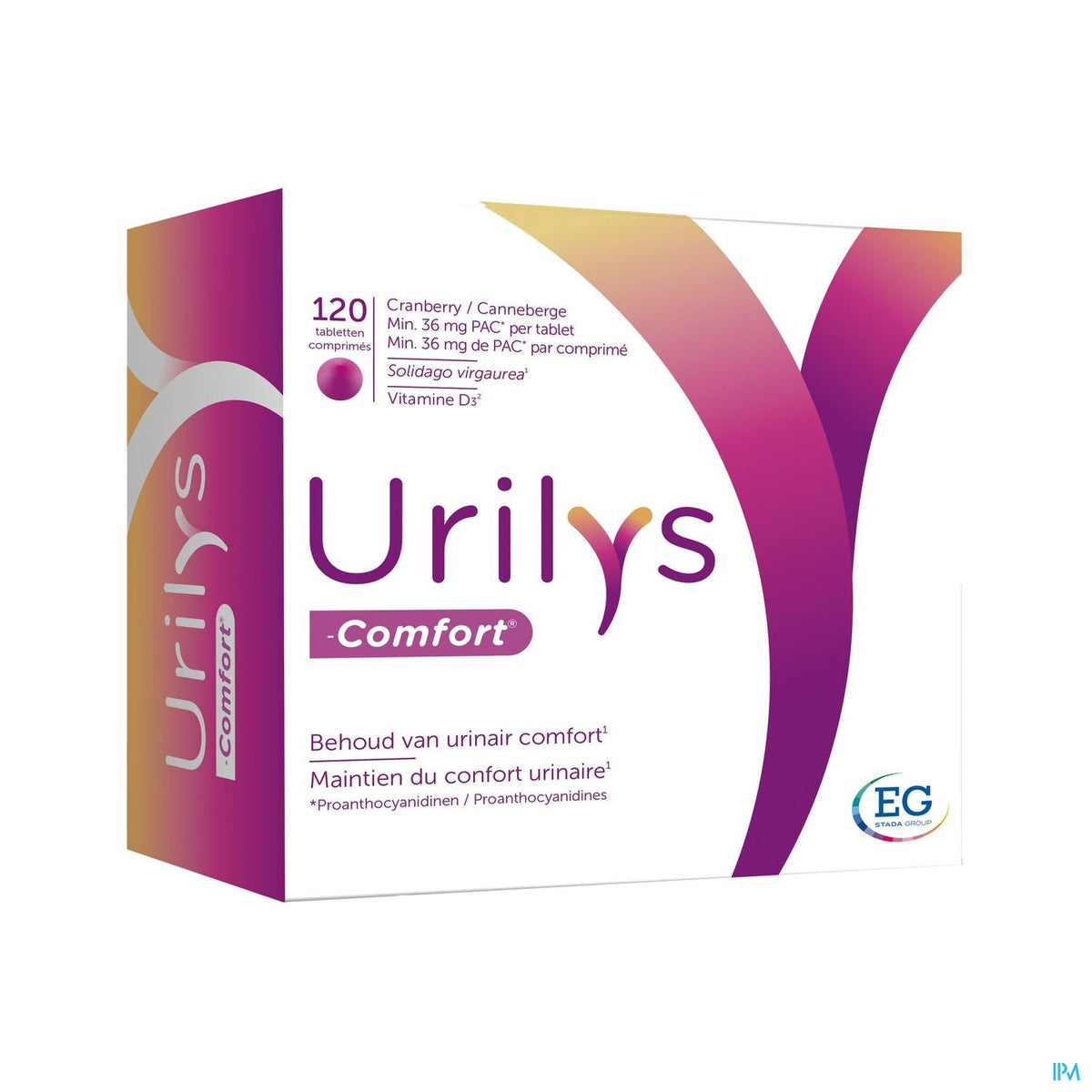 Urilys-Comfort | 120 tabletten | Urinair comfort & Immuunsysteem – BENU