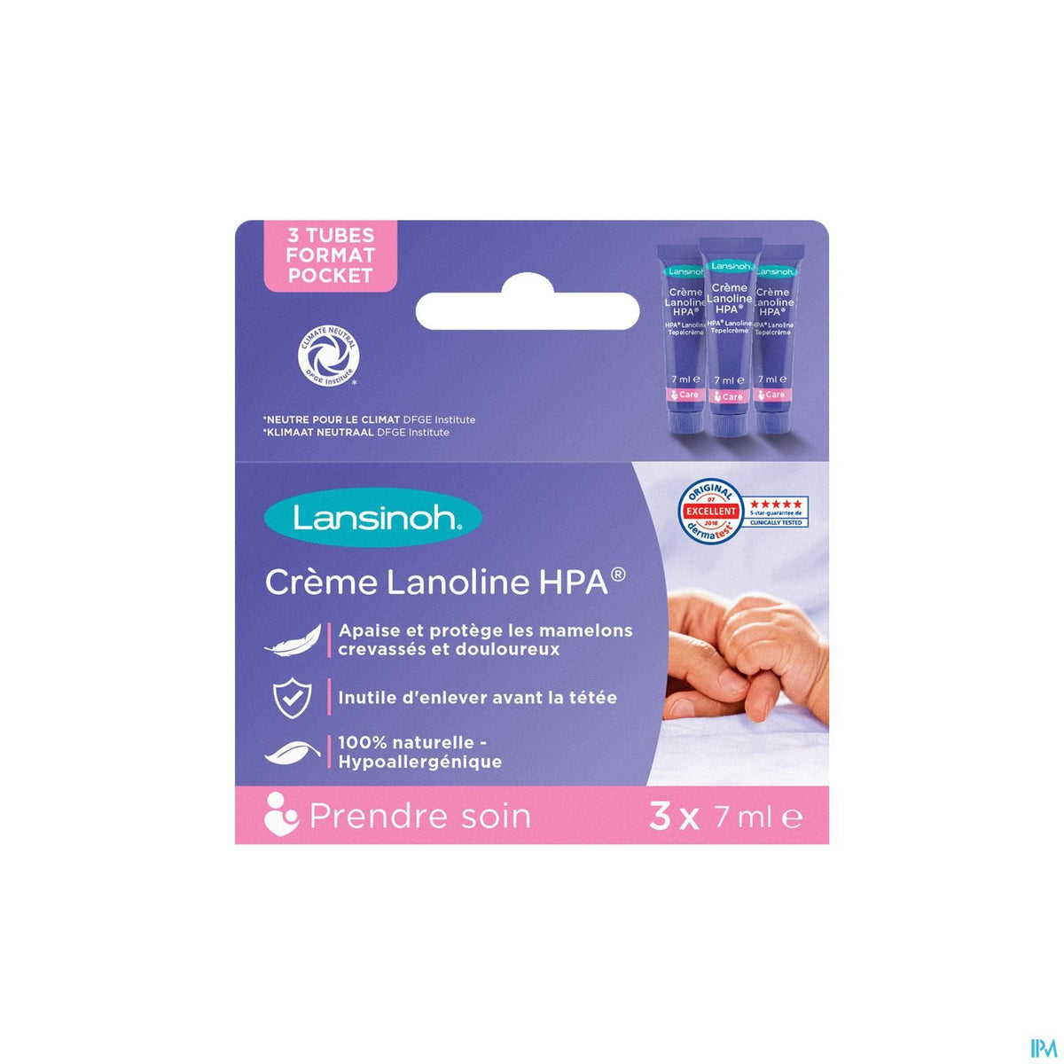 Lansinoh Lanoline Creme Zakje 3x7g – BENU