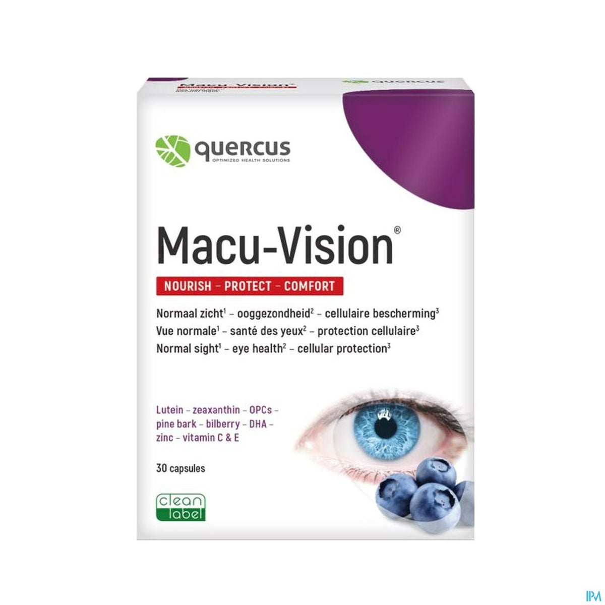 Quercus Macu-vision Caps 30 – BENU