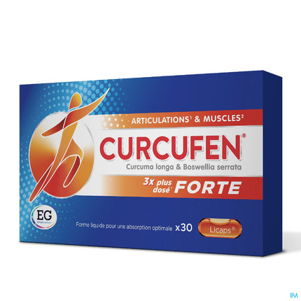 Curcuma Forte | 30 Licaps | Muscles et articulations