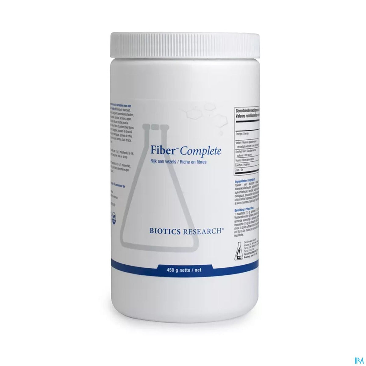 Fiber Complete Poeder 450g | Gezonde Spijsvertering – BENU