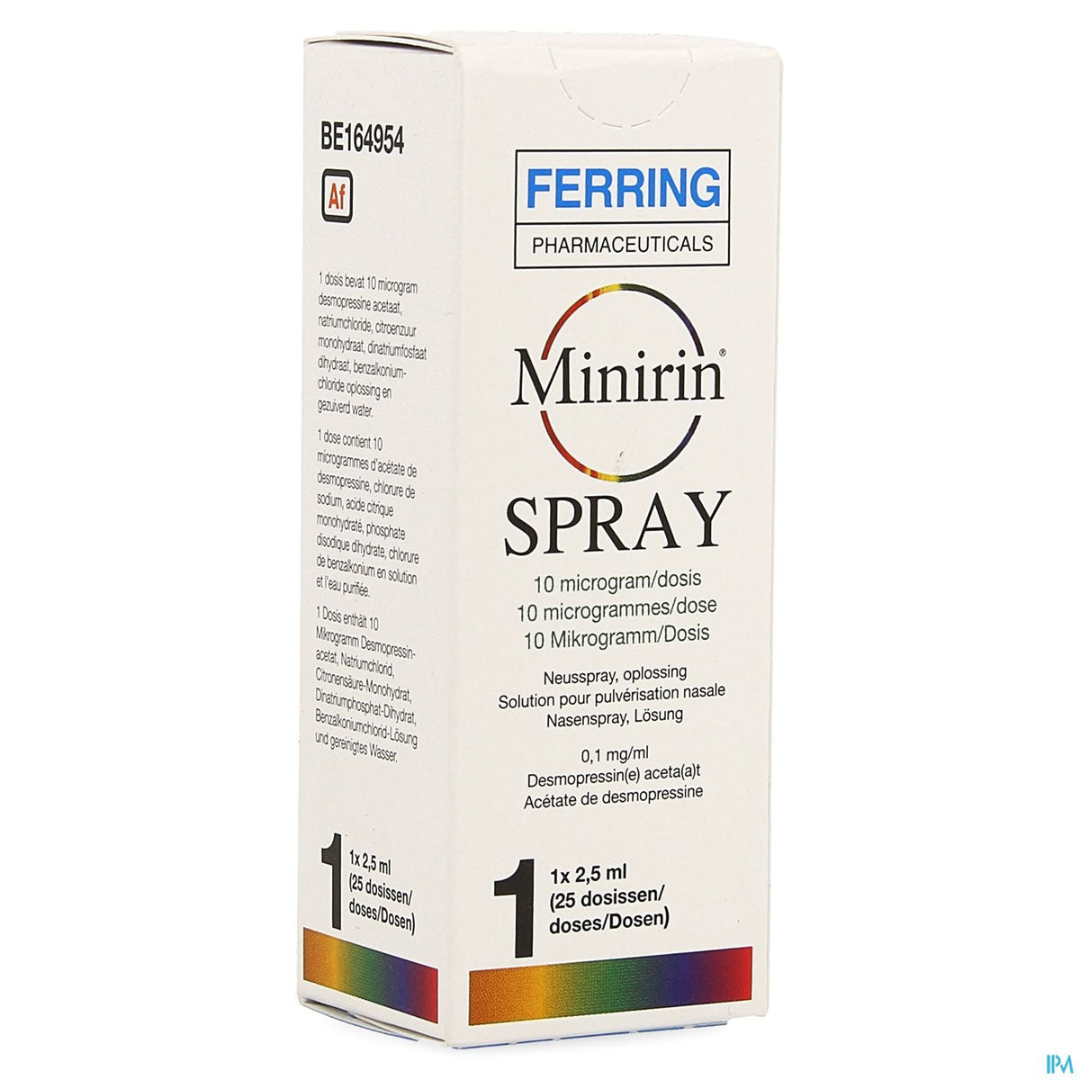 Minirin Spray 10mcg/dos 2,5ml0,1mg – BENU