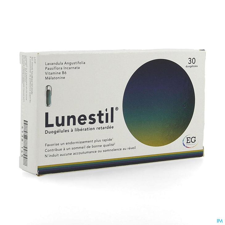 EG Lunestil Duocaps | 30 capsules | Voedingssupplement slaap - 30 caps