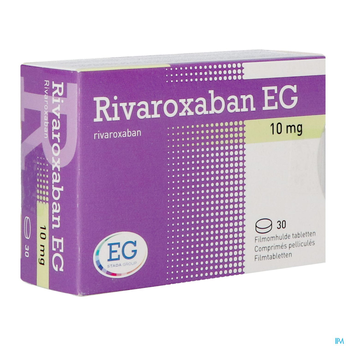 Rivaroxaban EG 10Mg Filmomh Tabl 30 – BENU