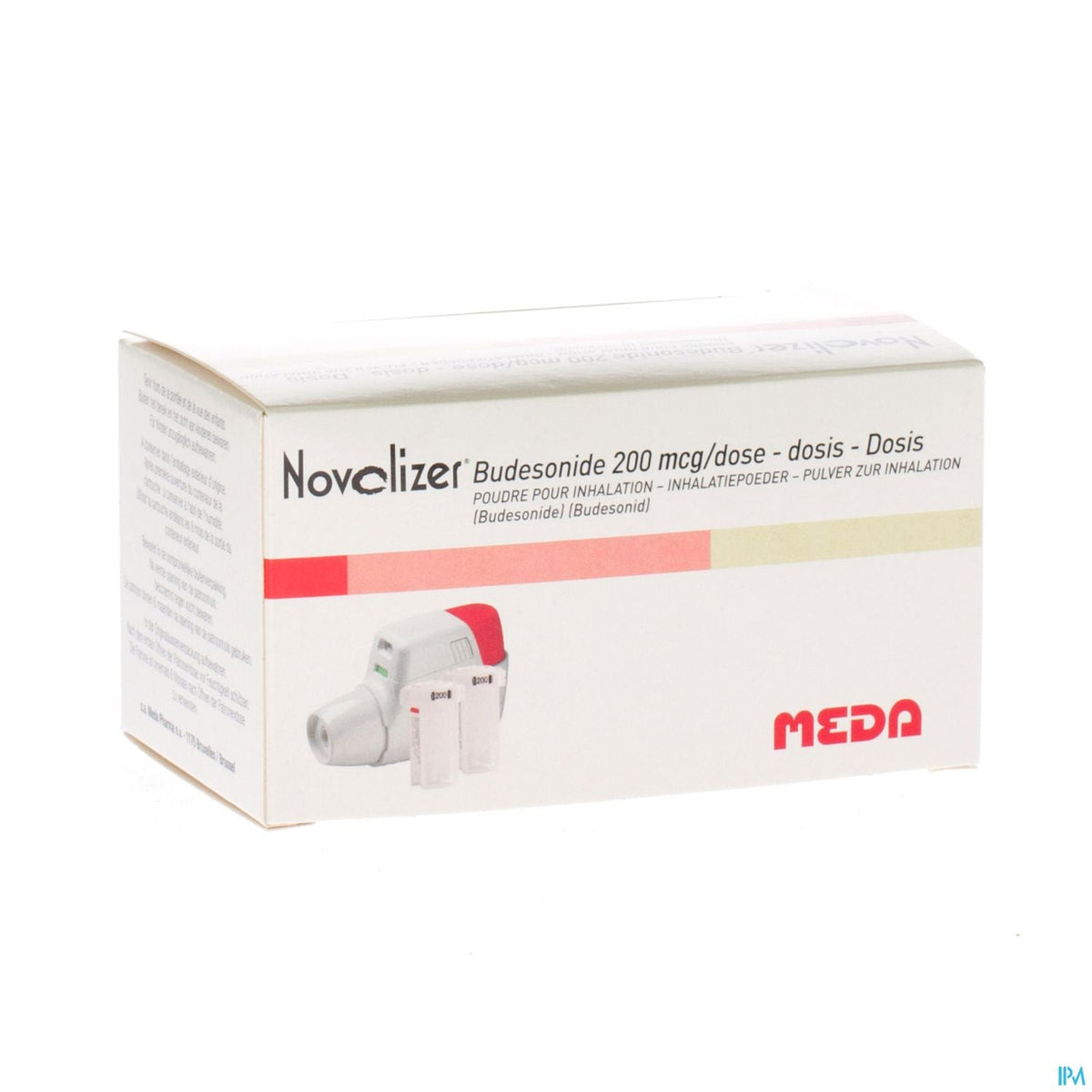 Novolizer Budésonide 200 mcg | 2 x 200 doses | Voies respiratoires – BENU