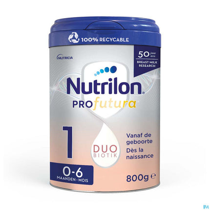 Nutrilon Profutura 1 | 800g Zuigelingenmelk 0-6 maanden | Babyvoeding