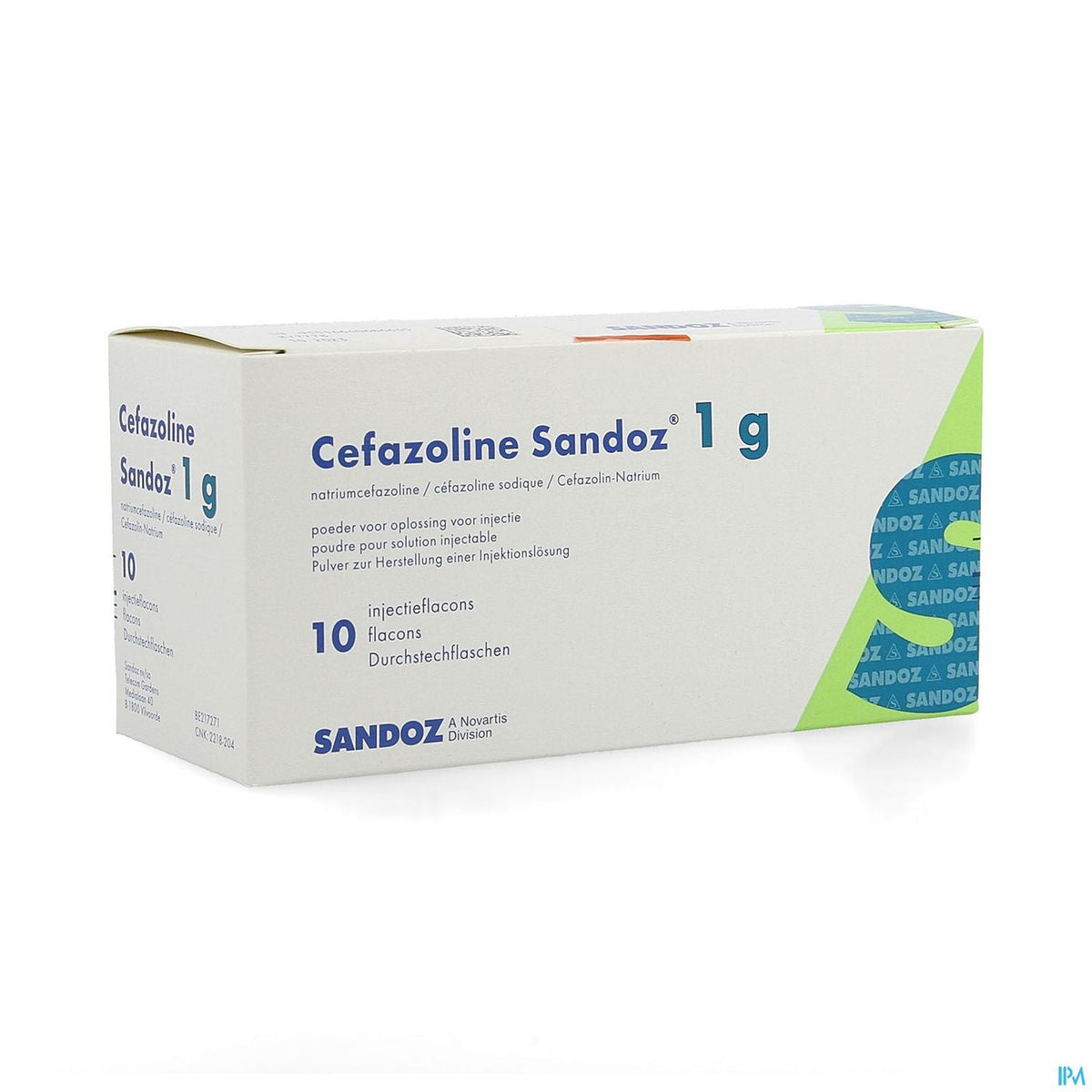 Cefazoline Sandoz 1g Pulv Sol Inj 10 Fl X 1g – BENU