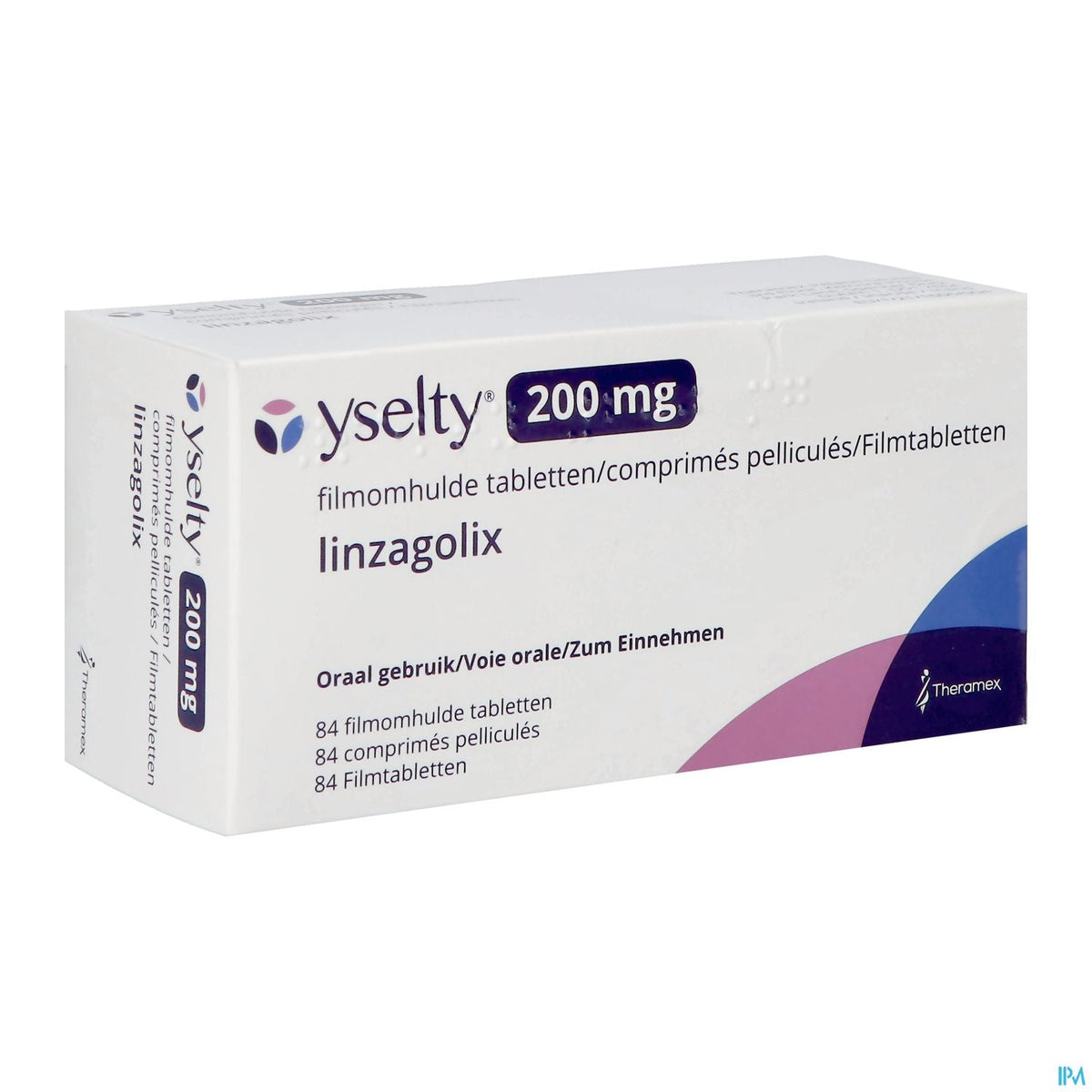 Yselty 200mg | 84 Filmomhulde Tabletten | Gynaecologisch Middel – BENU
