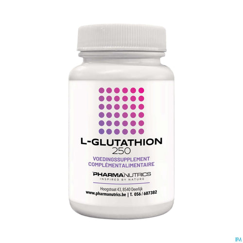 Pharmanutrics L-Glutathion 250mg | 30 V-caps