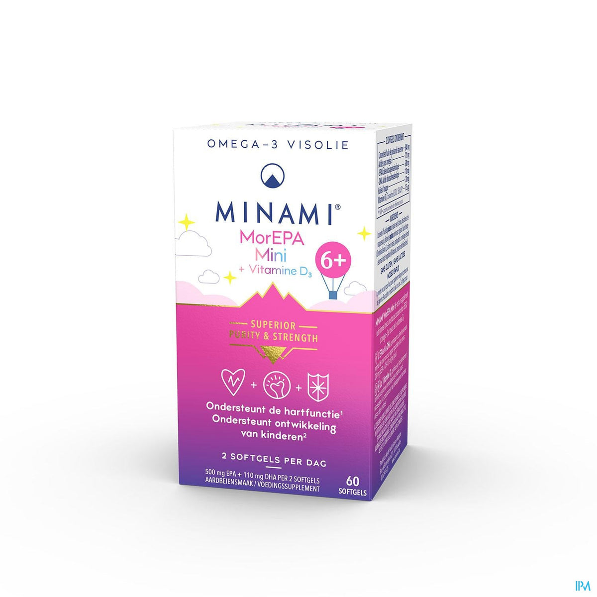 Minami Morepa Mini Smart Fats Omega-3 Capsules 60 stuks – BENU