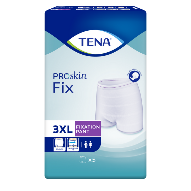 TENA Proskin Fix XXX Large 5 Herbruikbare Incontinentiebroekjes  