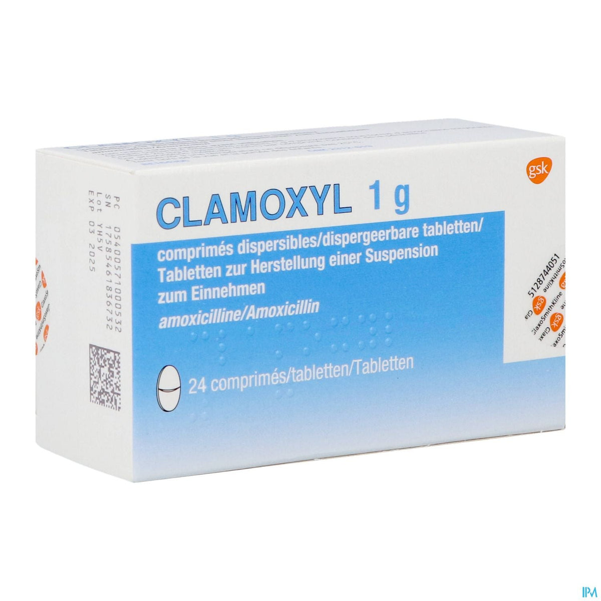 Colimoxy Clamoxyl 1000 mg | 24 tabletten | Antibioticum – BENU
