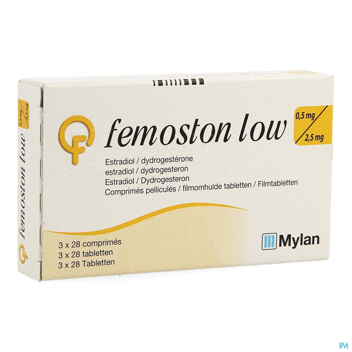 Femoston Low 0,5mg/2,5mg | 84 tabletten | Hormoontherapie – BENU