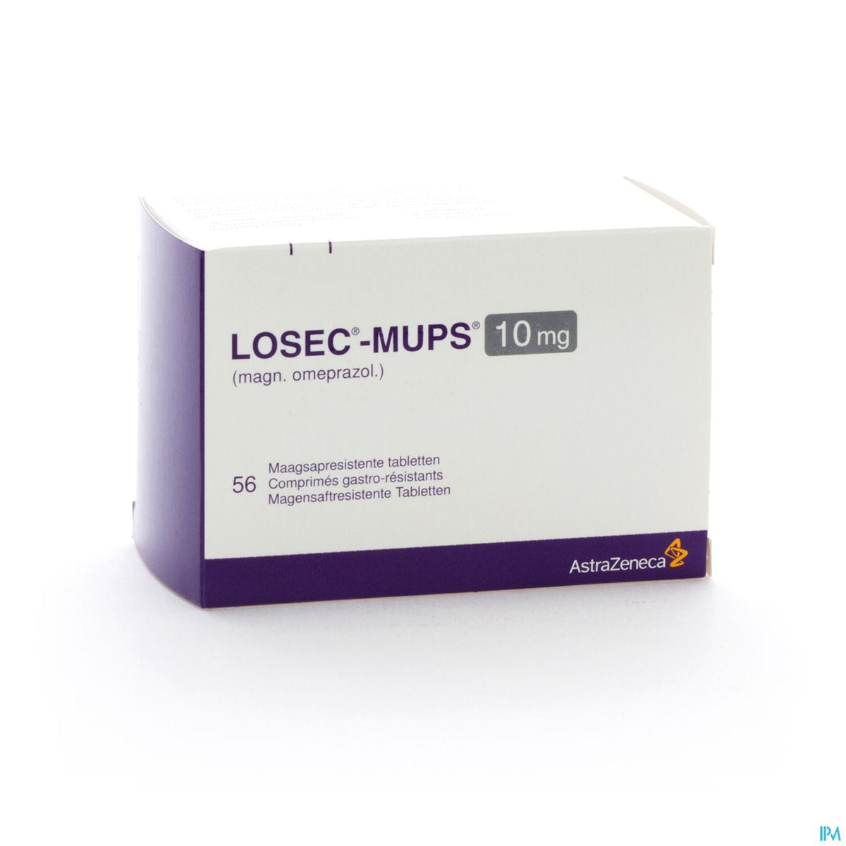 Losec Mups 10 mg | 56 comprimés gastro-résistants | Antiacides – BENU