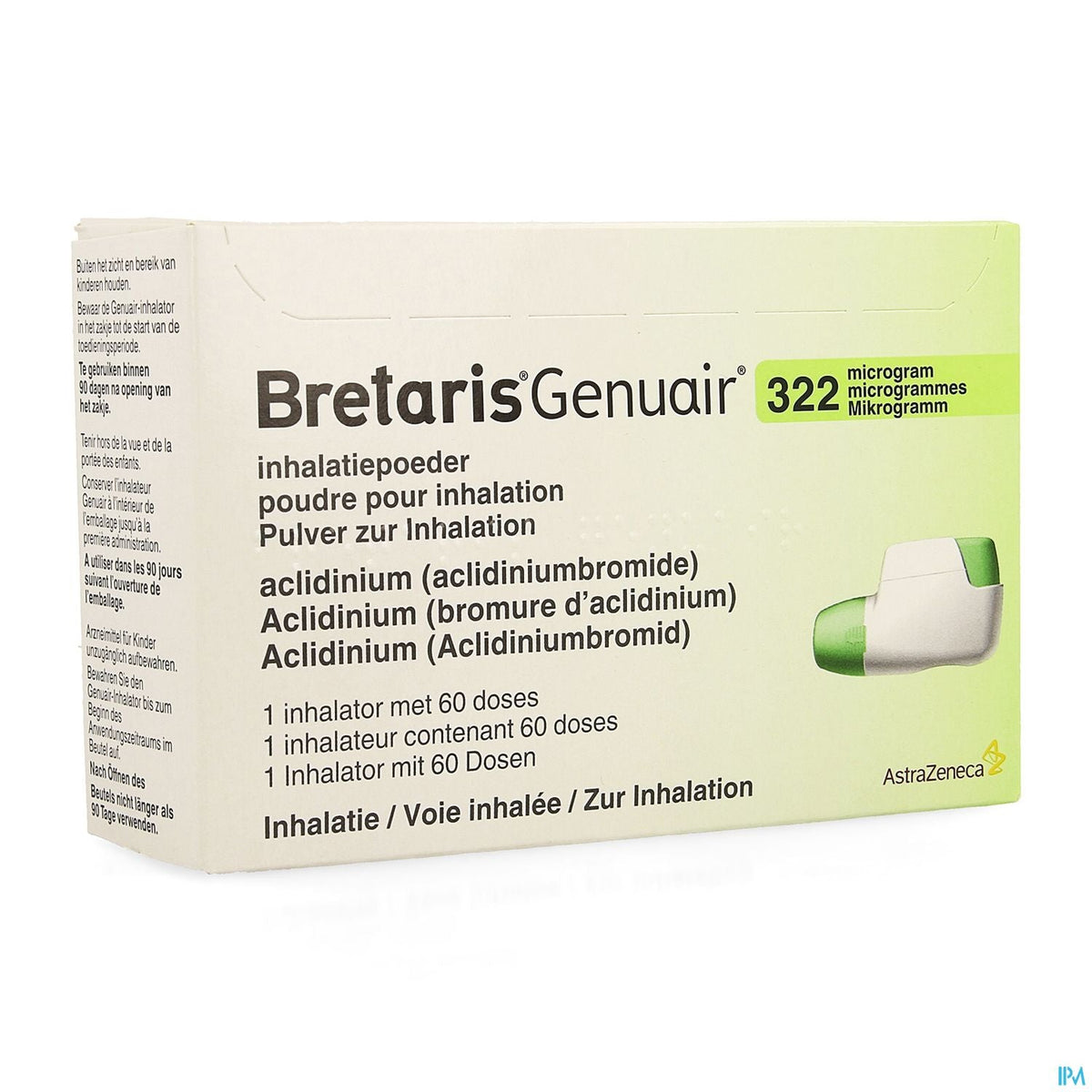 Bretaris Genuair 322mcg | 60 doses inhalatiepoeder | Luchtwegen – BENU
