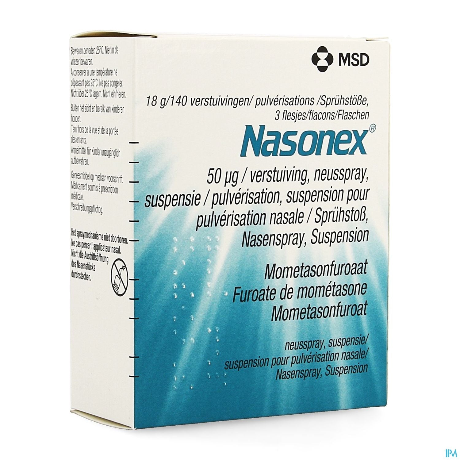 Nasonex Spray Nasal 50mcg | 3 flacons