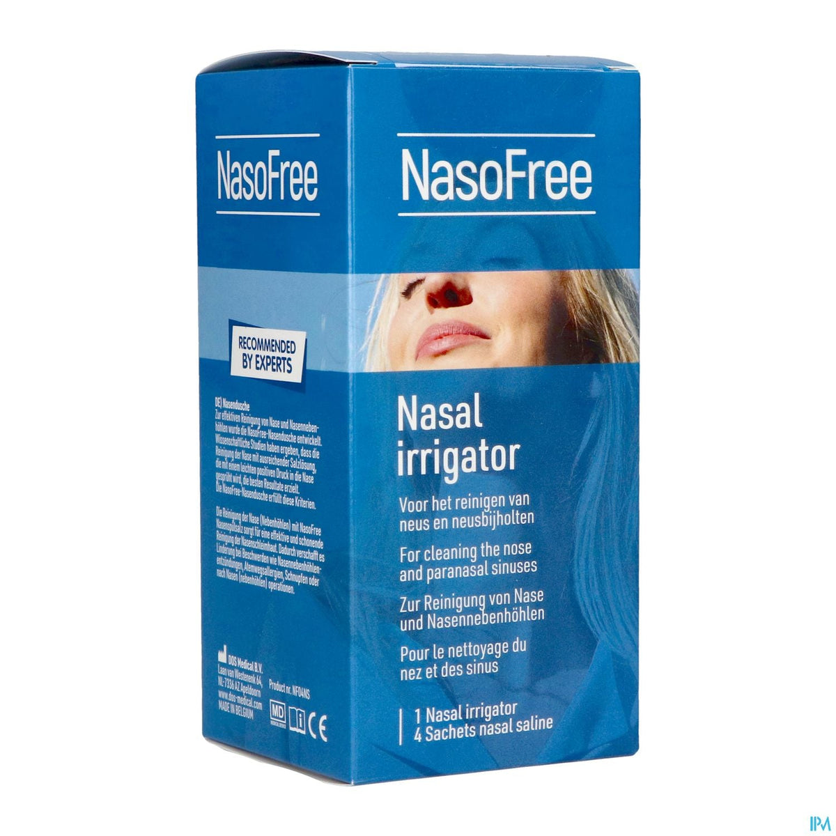 Nasofree Neusdouche Fl + 4 Zakjes – BENU