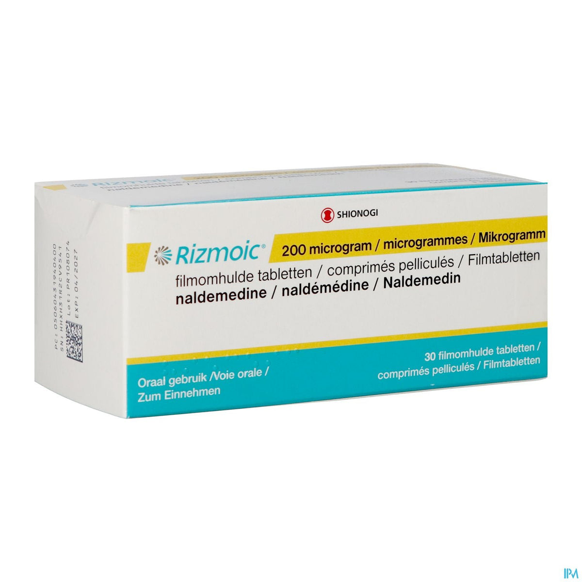 Rizmoic Viatris 200mcg | 30 filmomhulde tabletten | Darmregulatie – BENU