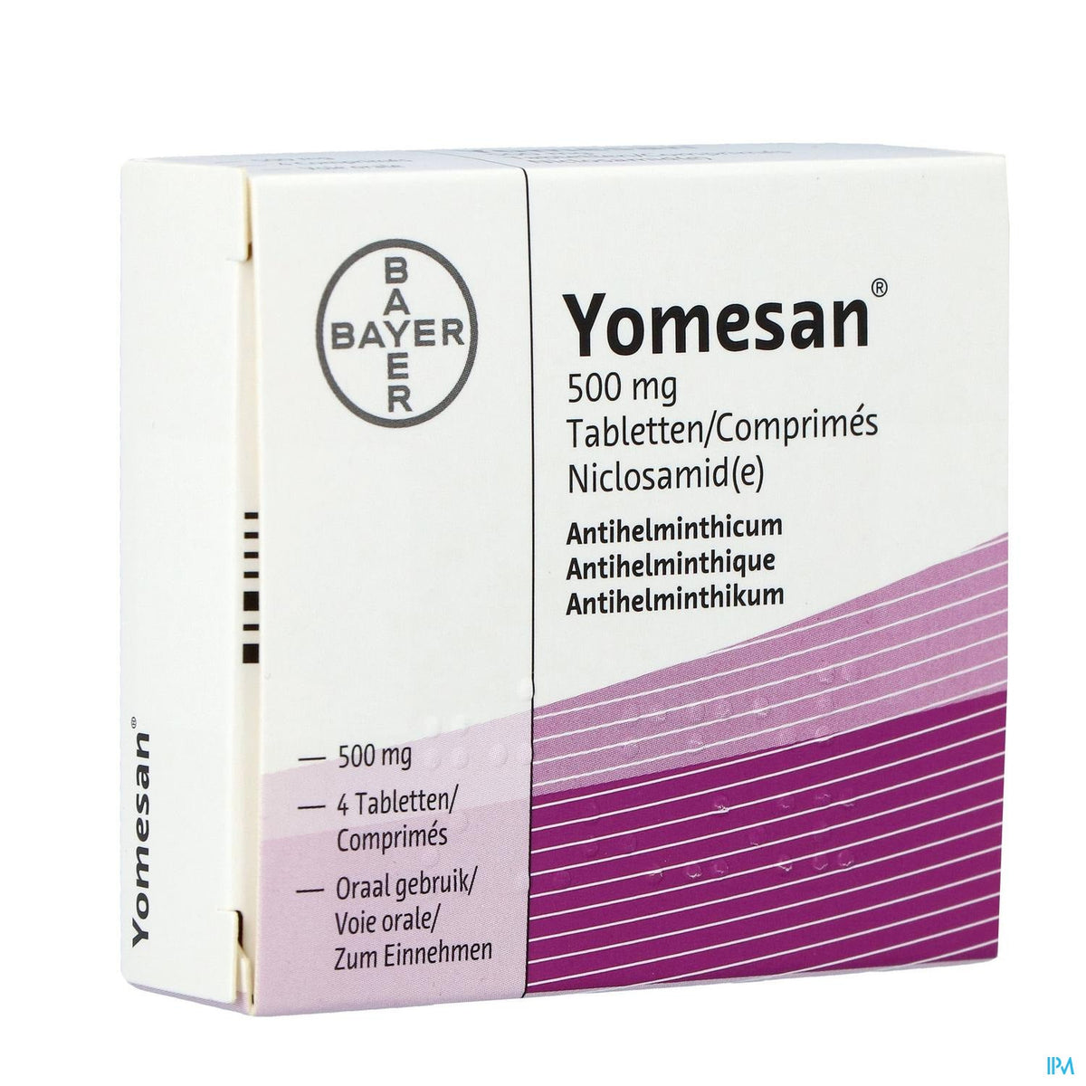 Yomesan Comp. 4x500mg | BENU Apotheek – BENU