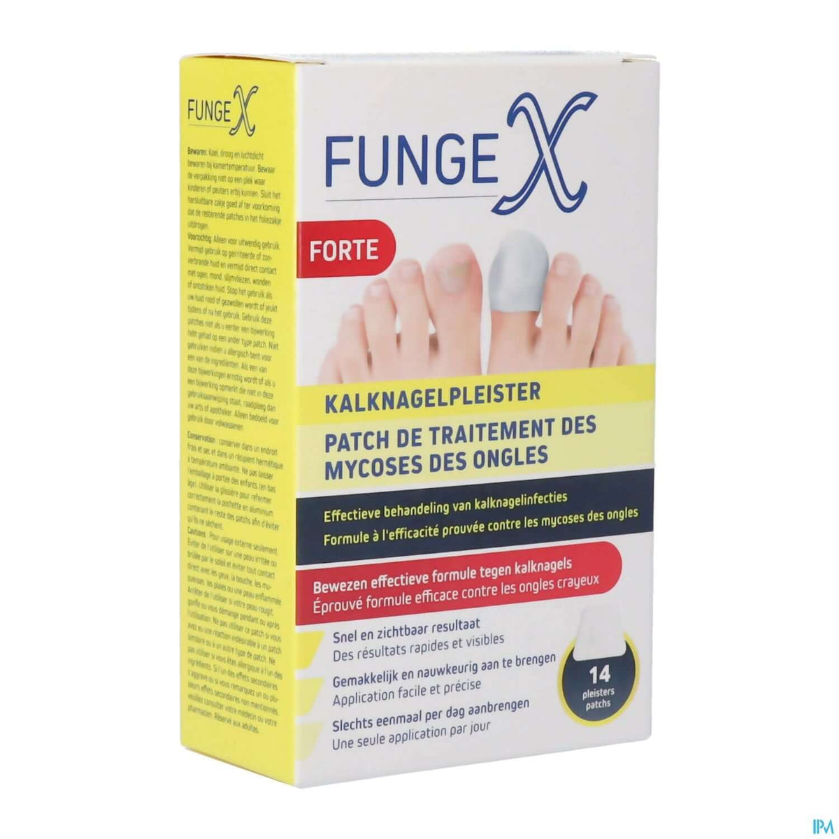 Fungex Kalknagelpleister | 14 stuks | Nagelbehandeling – BENU