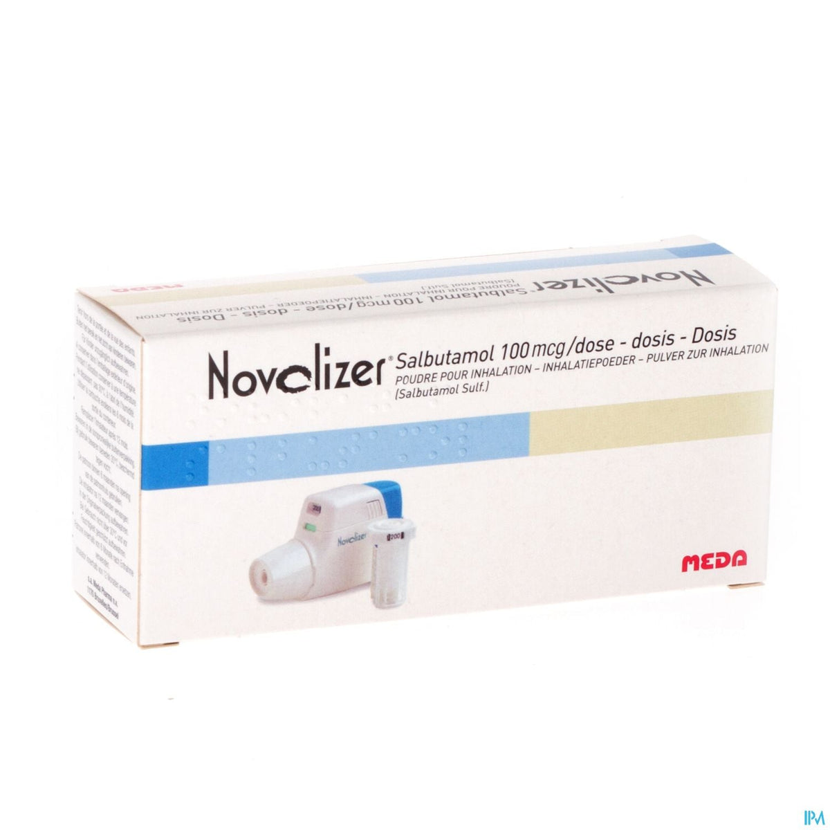 Novolizer Novolizer Salbutamol 100mcg | 200 doses inhalatiepoeder | Luchtwegen – BENU