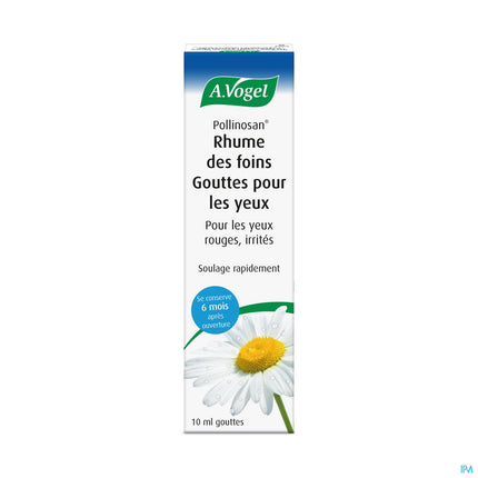 A.Vogel Pollinosan 10ml - Snelle verfrissende oogdruppels tegen pollen, zonder conserveermiddelen