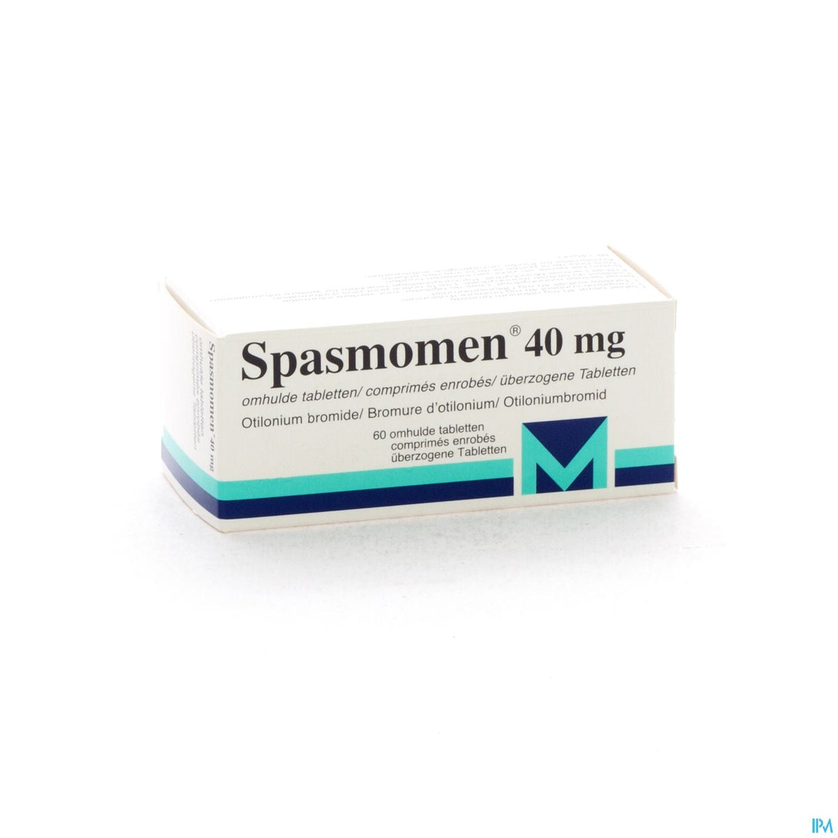 Spasmomen 40 mg | 60 comprimés | Spasmes intestinaux et SII – BENU