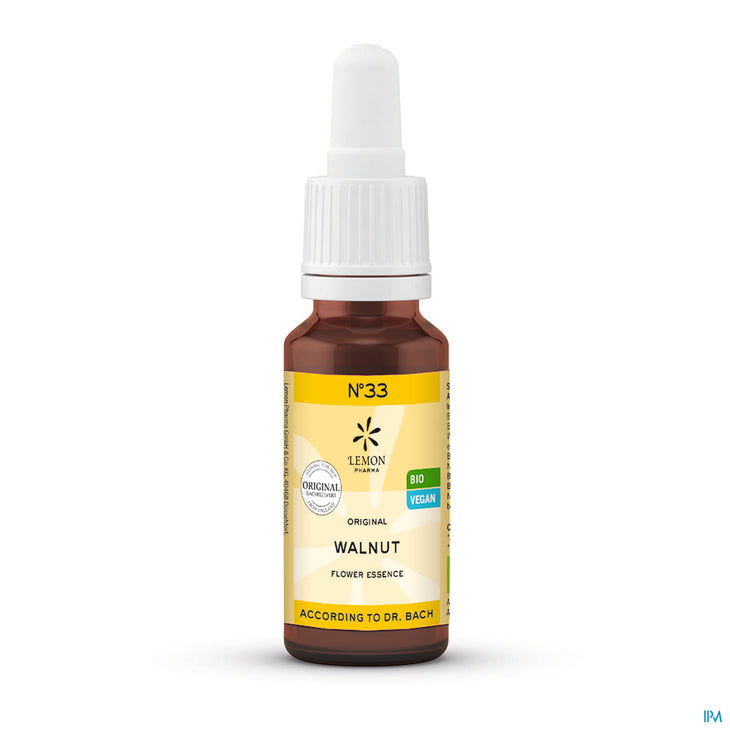 Bachbloesem Bio N°33 Walnut 20ml - 20 ml