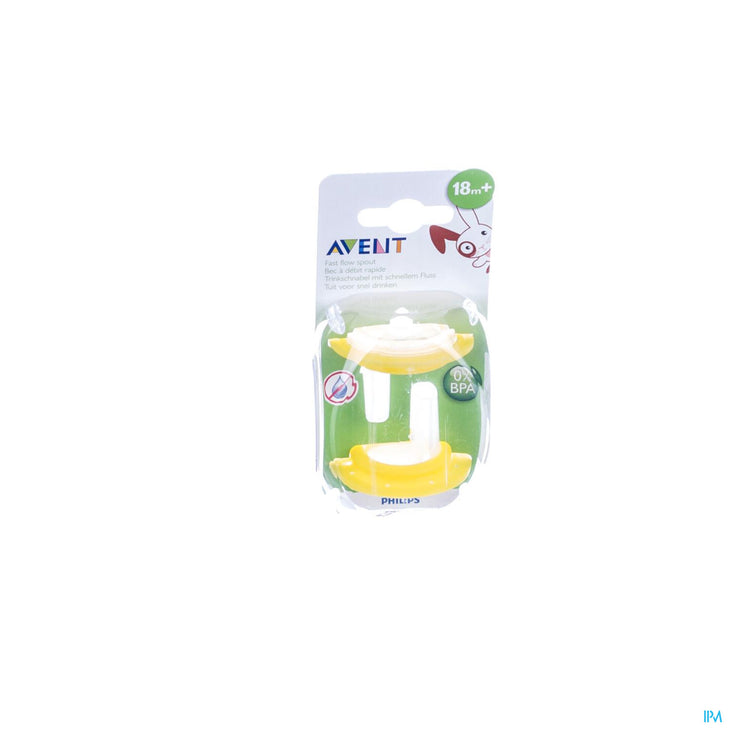 Philips Avent Zuigspeen Fast 4gaten 2 SCF634/27 - 0