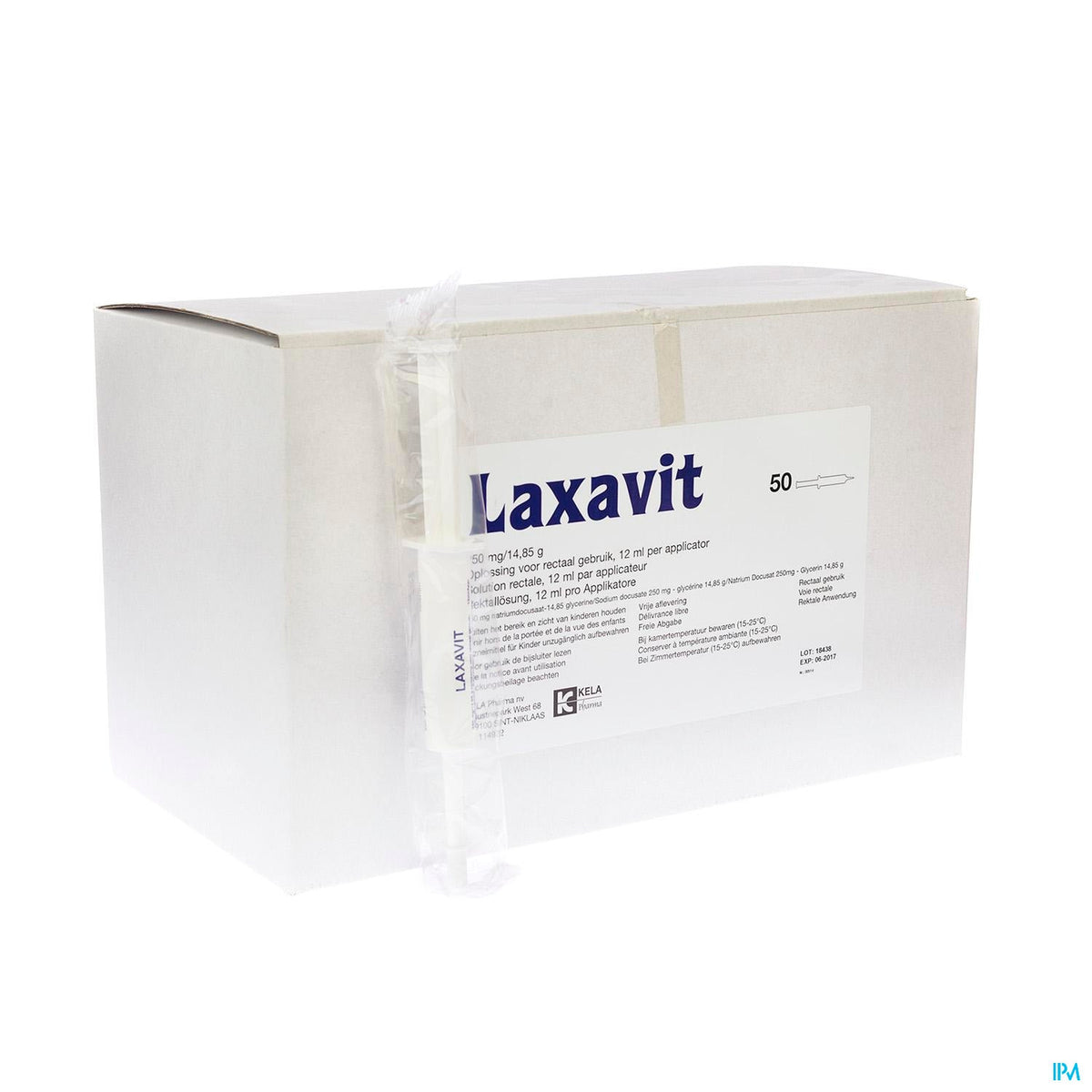 Laxavit 12ml 50 Injectoren | BENU Apotheek – BENU