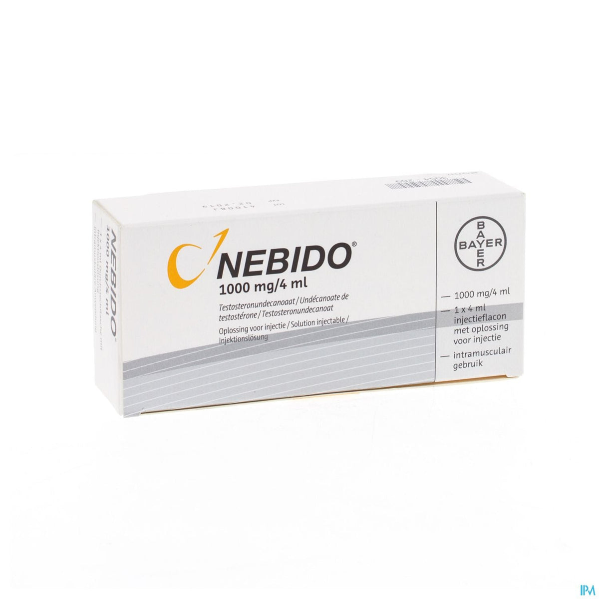 Nebido 1000mg/4ml Sol Inj 1 Fl – BENU
