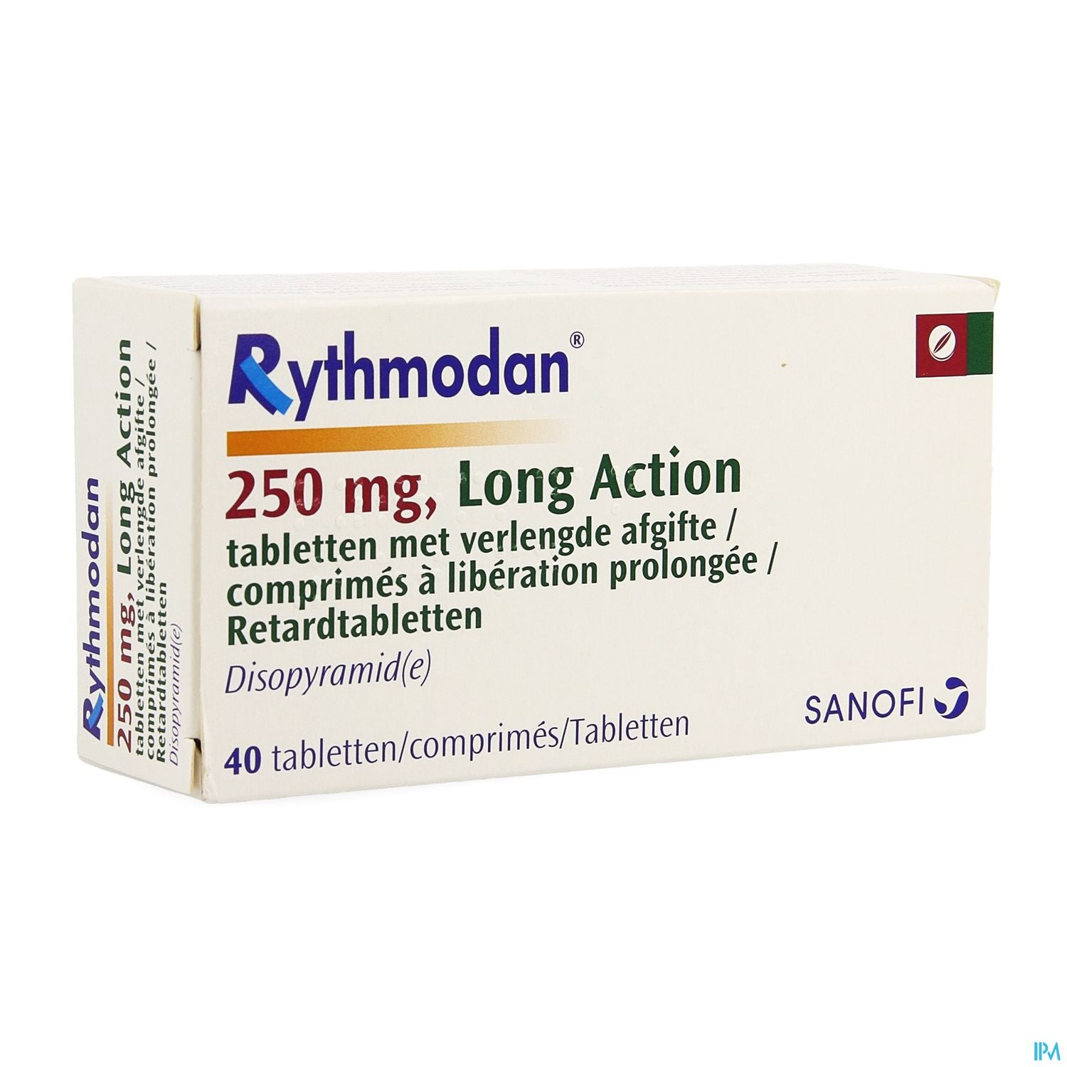 Rythmodan La Comp 40 X 250mg
