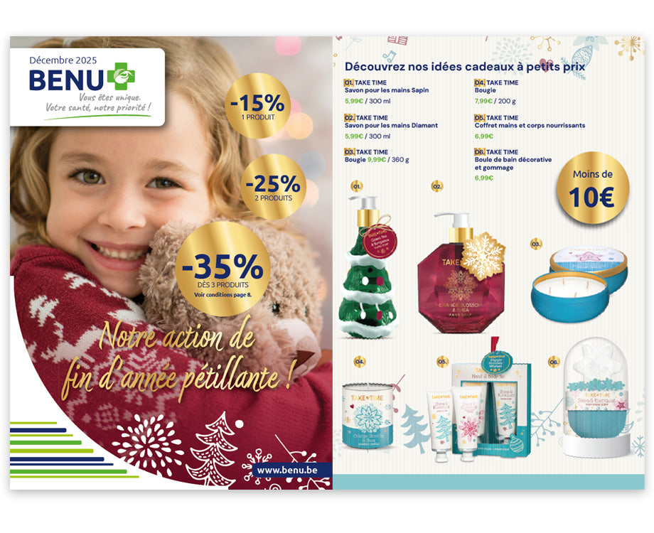 BENU Onze maandelijkse promoties Nos promotions du mois