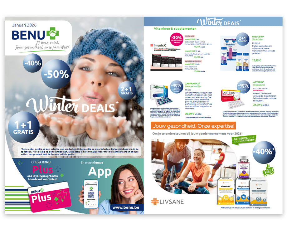 BENU Onze maandelijkse promoties Nos promotions du mois