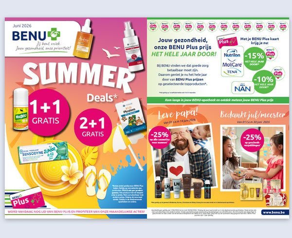 BENU Onze maandelijkse promoties Nos promotions du mois
