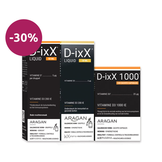 BENU Ixx Pharma Promo 30% Korting Remise Discount Voedingssupplementen Compléments nutritionnels