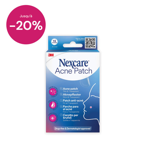 Nexcare Acne Patch Acné -20% Korting Remise Discount Nieuw Nouveau New