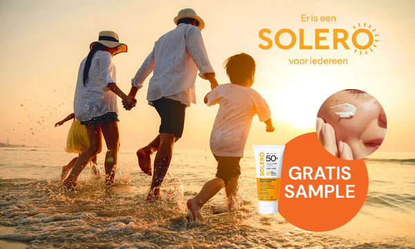 BENU SOLERO GRATIS SAMPLE ÉCHANTILLON GRATUIT FREE SAMPLE Zonbescherming Protection Solaire