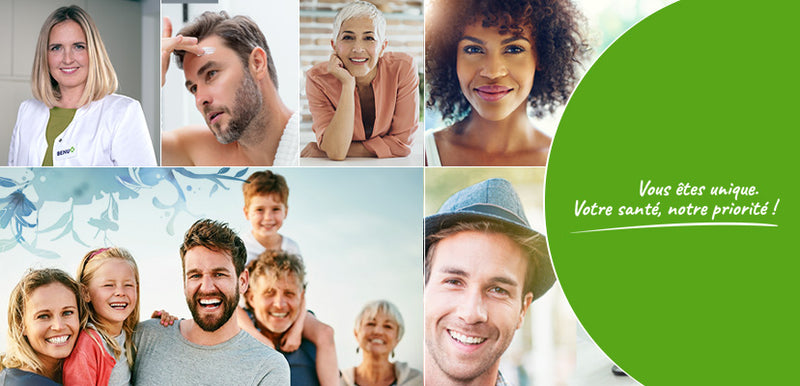 BENU Jij bent uniek. Jouw gezondheid, onze prioriteit! Vous êtes unique. Votre santé, notre priorité !