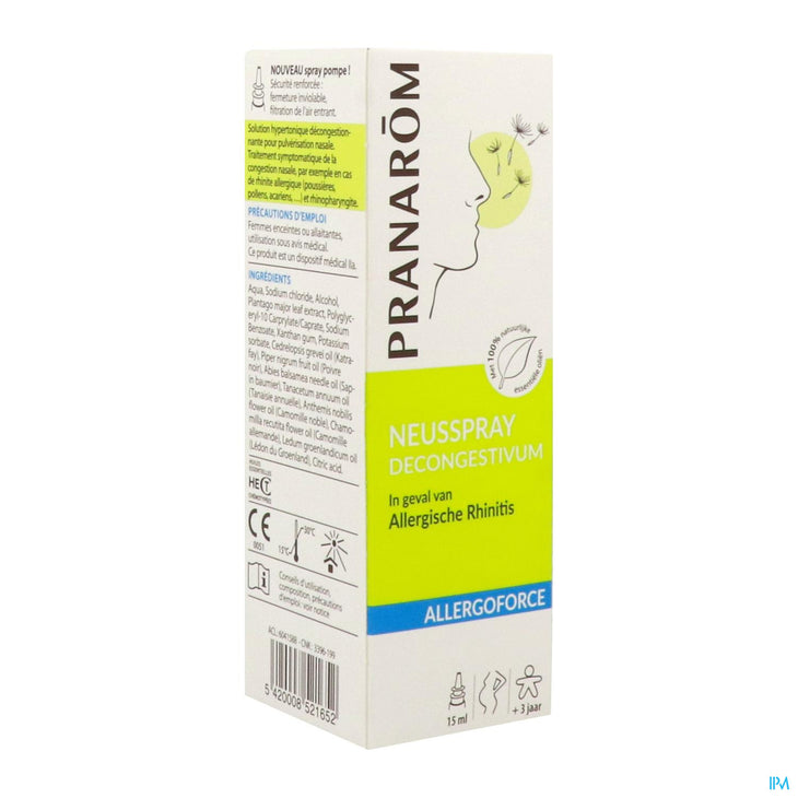 A.Vogel Allergoforce | 15ml Neusspray Essentiële Oliën | Allergie - 15 ml