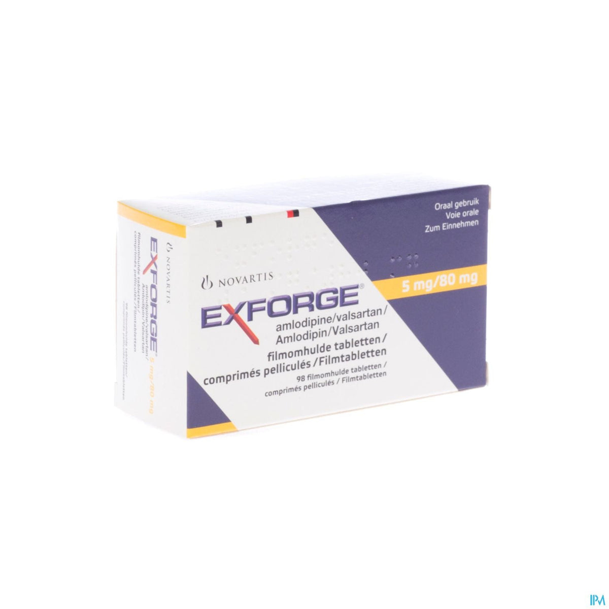 Exforge 5mg/ 80mg Comp 98 – BENU
