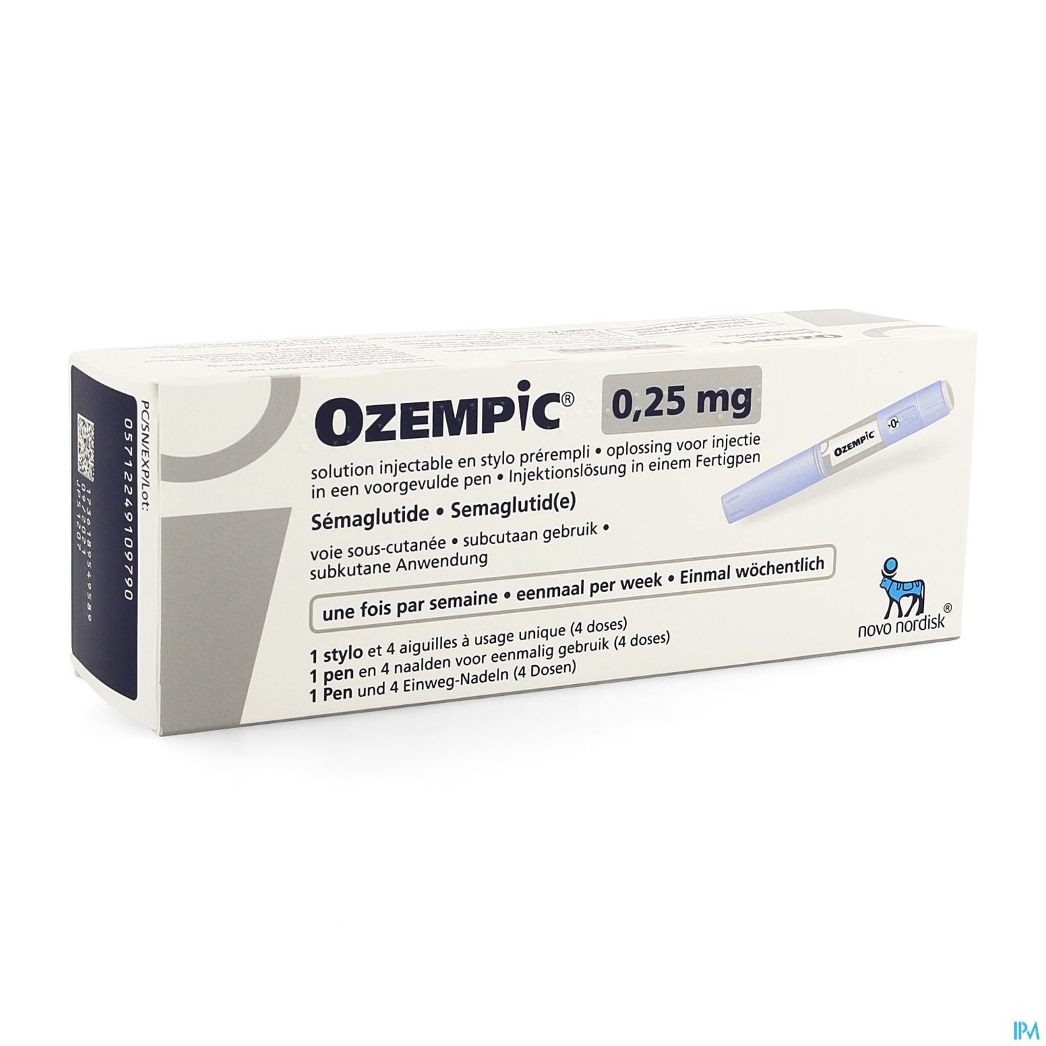Ozempic 0,25mg | voorgevulde pen
