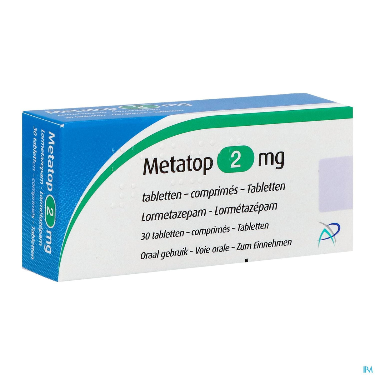 Metatop 2mg | 30 tabletten | Slaapmiddel voor slaapstoornissen – BENU