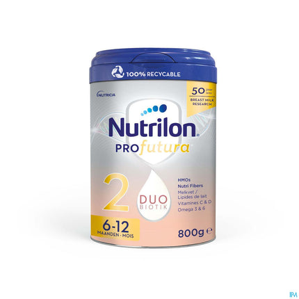 Nutrilon Profutura 2 | 800g Opvolgmelk 6-12 maanden | Babyvoeding
