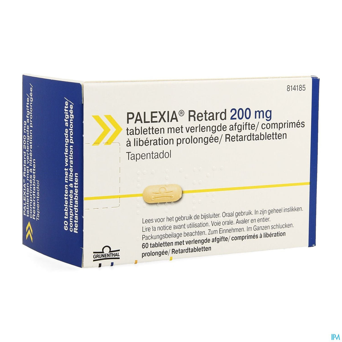 Palexia Retard 200mg Comp 60 X 200mg Ud – BENU