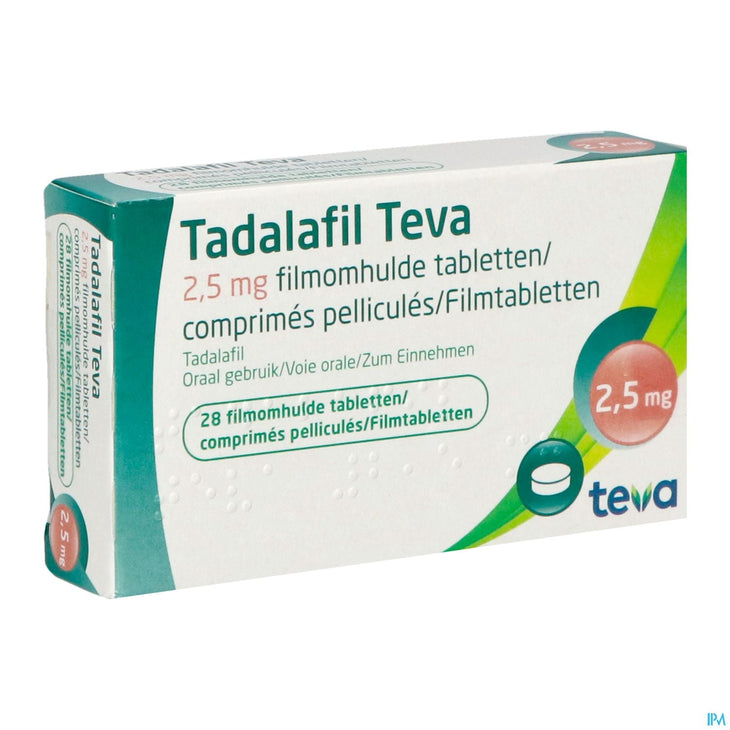 Tadalafil mylan 2.5 mg