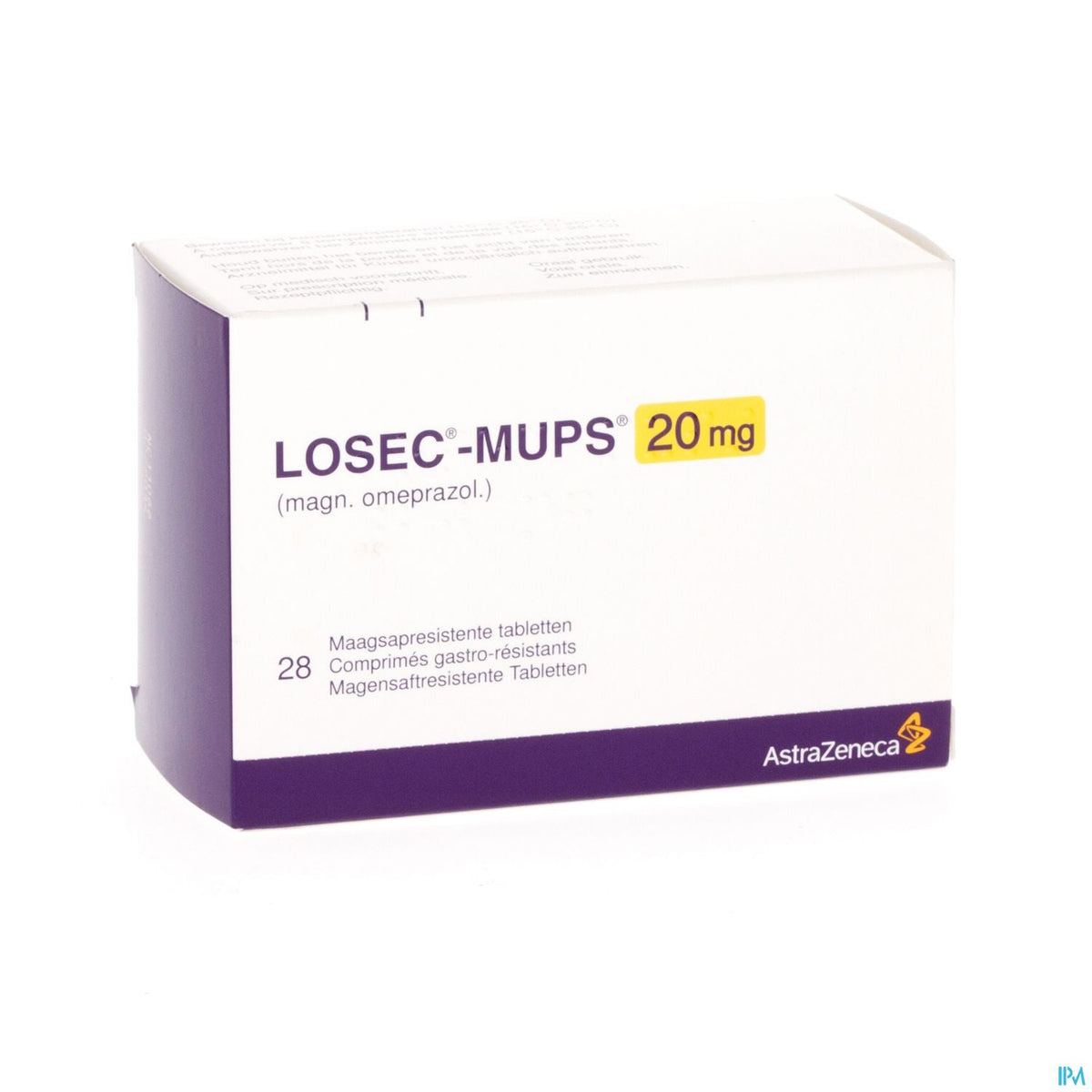 Losec Mups 20mg | 28 maagsapresistente tabletten | Maagzuurremmer – BENU