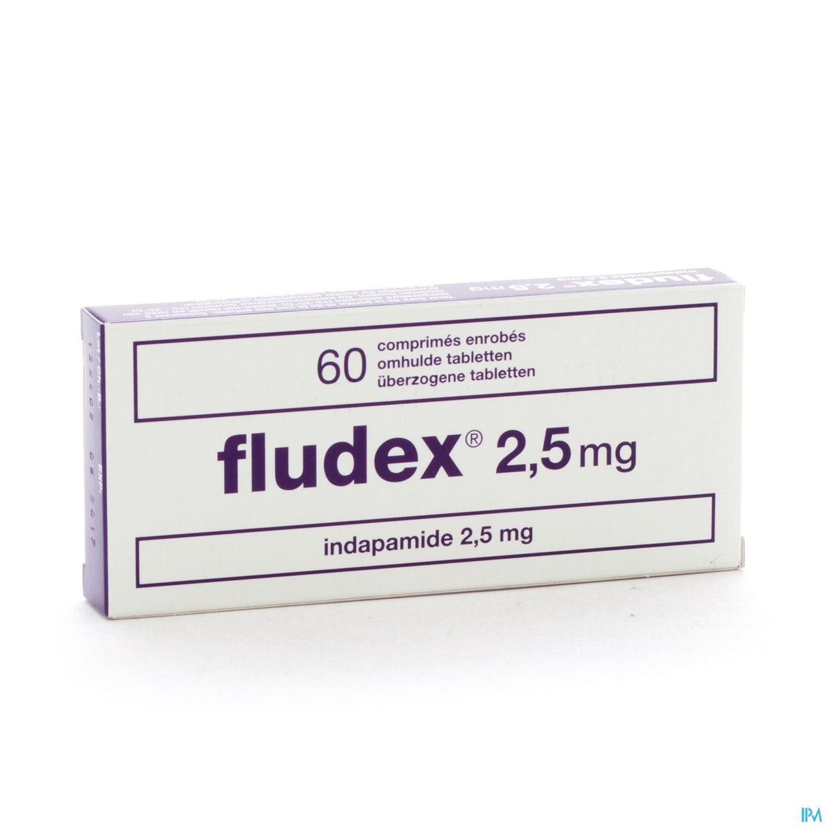 Fludex 2,5mg | 60 tabletten | Bloeddruk en vochtafdrijver – BENU